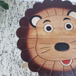 Hand Carved Children's Table Wooden LION Theme V277-PLANETHOLLYWOODLIONTABLE