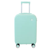 TPartner Hardshell Checked Luggage Bag Travel Trolley TSA 29" - Mint Green V563-ZIP-828-MINT-LARGE
