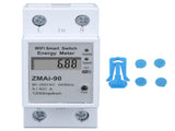 Single Phase Energy Meter WiFi Metering Switch Electric Meter APP Remote Control Electricity Monitor V1294-YM0901-3114230101011