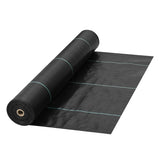 Weed Barrier, 5.8oz Landscape Fabric, 4ft x 300ft Cover Mat Heavy Duty Woven Grass Control V952-FCBY43005.8OZWK6GV0