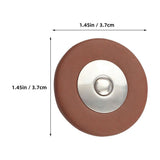 Brown Saxophone Maintenance Pads with PU Felt and Metal for Airtight Sealing and Sax Repair V1370-AZ4-17291