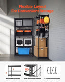 VEVOR Storage Shelves 5 Tier Adjustable Heavy Duty Garage Shelving Unit 907 kg V952-LXLZLKHJ16361QQUOV0