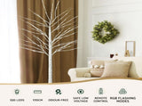 Jingle Jollys Christmas Tree 1.7m Twigs 120 RGB LED Lights Xmas Trees Decoration XMAS-TWIG-RGB-6FT-DIMMABLE