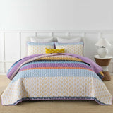 Quirky Quilted coverlet and pillowcovers set Add Personality to Your Space - Queen size V745-MAC080493Q13U