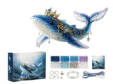 3D Beaded Faith Animals Making Kit, DIY Animal Beading Craft Set, Relaxing Art Activity for Adults & V1369-AZ3-W-17994