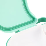 Snack Rotating Container with Lid Sealed Plastic Rotating Snack Storage Box for Outdoor Mint Green V1294-YM0901-3118240200711
