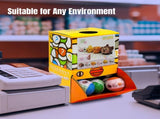 40X Cute Animal Pull Back Car Toy Capsules 50mm Collectible Gacha in Display Box V274-TOY-KN-F-PBCAN-50