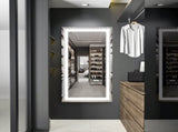Interior Ave - 120 x 60cm Rectangle Frameless LED Bathroom Mirror V355-IA-RWM-12060