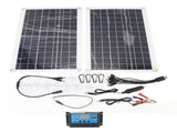 Solar Power Kit 18W 18V Panel Polycrystalline Silicon USB Type C DC Output with 100A Controller V1294-YM0901-3114230168311