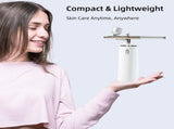 Nano Facial Steamer - Rechargeable & Portable High Pressure Face Oxygen Sprayer Machine, 0.3mm V1107-111-35788-GRN