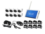 Wireless Security Camera System Set Round KL1002-RD-8