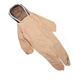 Beekeeping Suit Canvas Full Body Beekeeper Outfit Protective Clothing with Glovers for Men Women V1294-YM0901-3111230095511