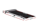 Everfit 3 in 1 Walking Pad Treadmill 12% Incline Under Desk Treadmills for Home Gym With 40cm Wide TMILL-400-2INC-SI