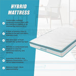 Palermo Double 20cm Memory Foam and Innerspring Hybrid Mattress V63-821891