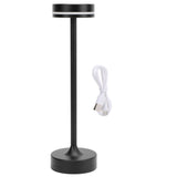 Small Bedside Table Lamp Cordless Rechargeable 3 Color Stepless Dimmable Touch Lamp Nightstand Night V1294-YM0901-3119240101611
