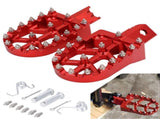 Red Motorcycle Foot Rests for Dirt Bike V1263-JX-4977