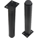 (25-42cm, black) Set of 4 strong adjustable metal furniture legs-YuJia V1188-WTJ-TLK-1522