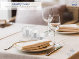 Flower Glass Vase Decorative Centerpiece for Home or Wedding - Clear Cube Shape, 2.5"x2.5"x2.5", Set V1258-DP02-C-402