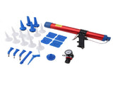 600ml Air Caulking Device Pneumatic Caulk Tool Nozzle Scraper Set G1/4 Seam Tools for Building Home V1294-YM0901-3114240066311