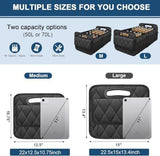 Car Trunk Organizer for SUV, Car Organizers and Storage with Reinforced Handles, Car Accessories for V1107-799-61633