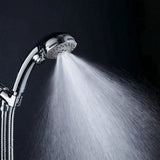 Chrome High Pressure Handheld Shower Head with on/off Pause Switch, 6 Spray Modes Shower Wand with V1366-AZ2-W-12339