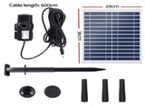 Gardeon Solar Pond Pump Submersible Water Fountain Kit 9.8FT FOUNT-POND-B-120