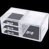 11 Drawers Clear Acrylic Tower Organiser Cosmetic jewellery Luxury Storage Cabinet V63-831611