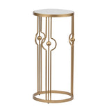 MARBLE ART DECO SIDE TABLE V742-AV44588-DS
