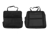 Car Back Seat Storage Bag with Strap Oxford Cloth PU Leather Muti Pocket Auto Backseat Holder V1294-YM0703-3117230047511