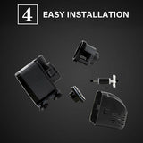 60W Adjustable Flow Aquarium Pump Water Submersible Fish Tank Fountain Pond Marine V201-QHGMMOREONE063