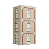 CARLA HOME 3 pack Large Clothes Storage Bins with Lids for Clothing, Bedding, Blankets, Toys V178-36308