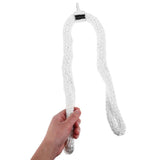 Rope Cable Attachment with Ergonomic Grip Handles for Workout, White, 1 Pack V1369-AZ3-W-16854