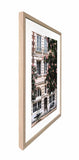 Peaceful Parisian Artwork Framed W Glass Front 60x80cm V637-E646070