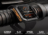 Njord Gear Indestructible Tactical Smartwatch Military Grade & Rugged - Orange V1181-EHN0039-OR