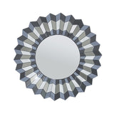 Wall Mirror MDF Smokey Silver And Grey Clear Image MRR-05 V43-MRR-05