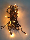 for 20ct Count Teeny Tiny Rice Light Set String Brown Wire Cord Primitive Craft Farm Seasonal V1188-CYX-LHJ-742