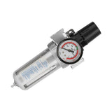 BSP 1/2" Air Compressor Moisture Water Trap Filter Regulator with Mount Connection V1369-AZ3-W-15529