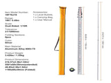 Aluminum Grade Rod, 18-Feet/10ths 6 Sections Telescopic Measuring Rod,Double-Sided Scale 1/10ft V952-YZCLG18YCFEEKTCTHV0