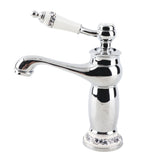 Floral Pattern Single Handle Mixer Tap Cold/Hot Water Faucet for Bathroom Basin Sink V1294-YM0901-JY07252-01