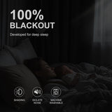 2 Pack 100% Blackout Curtains for Bedroom, Thermal Insulated Grommet Drapes for Living Room and V1189-LC-AMZ-00228
