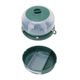 Stackable Grain Storage Container Single Layer 6 Grids Rotating Rice Dispenser for Kitchen V1294-YM0717-3118220217011