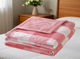 AYktou Reversible Patchworks Queen Size, 78.74x59.05in Lightweight Plaid Bedspreads Coverlets V1189-WXFWAL-20260326-03117