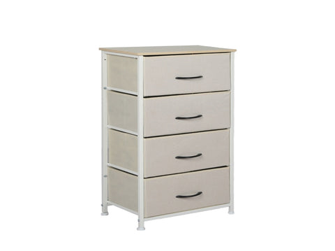 Levede Storage Cabinet Tower Chest Beige CH1050-CR_NZ
