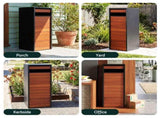 Gardeon Parcel Letterbox Drop Box Package Slot MailBox Walnut PDB-L-100-WD