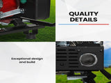 GENPOWER 6kW Peak 5kW Open Frame Inverter Generator, 3x15A, 15L Tank, Wheels, RCD, Portable, Backup V219-GENPTRGN60FA