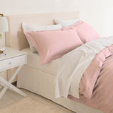 Royal Comfort - Balmain 1000TC Bamboo cotton Quilt Cover Sets - Blush ABM-204925