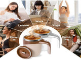 2PCS Automatic Magnetic Stirring Coffee Mug, Rechargeable Self-Stirring Stainless Steel Mug with V1366-AZ2-W-11502