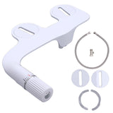 G1/2 Toilet Bidet Attachment Set ABS Dual Nozzle Bathroom Bidet Water Sprayer for Household V1294-YM0523-3112220025111