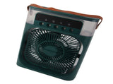 Personal Evaporative Air Cooler with 600ml Water Tank USB 7 Color Light 3 Speeds Air Cooler V1294-YM0901-3113230246511