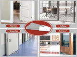 30 Pcs Door Stoppers for Bottom of Door Rubber Door Stop Wedge with Holder Doorstop for Home Office V1258-DP02-C-690